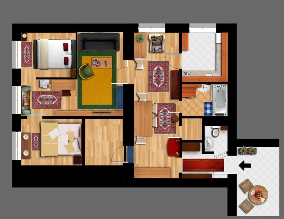 New Broadway Classic Apartments Budapest Luaran gambar
